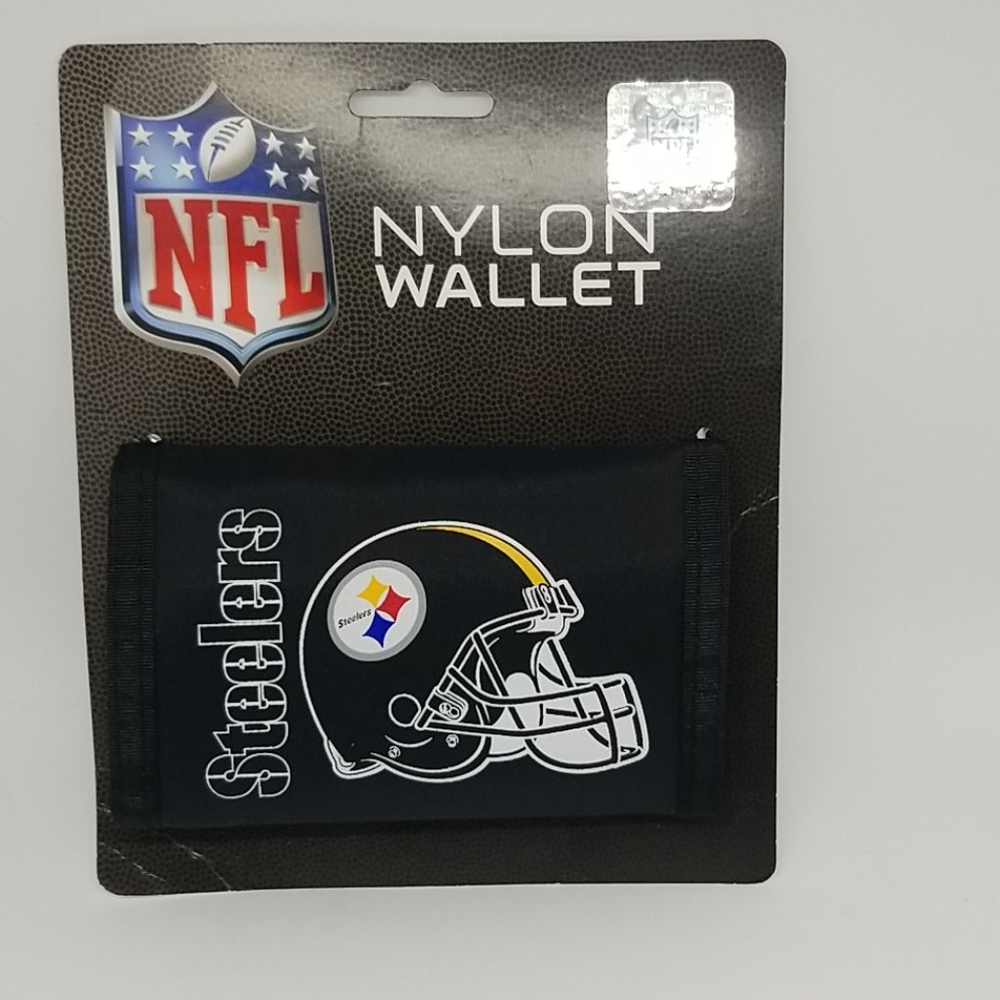 Pittsburgh Steelers Nylon Trifold Wallet